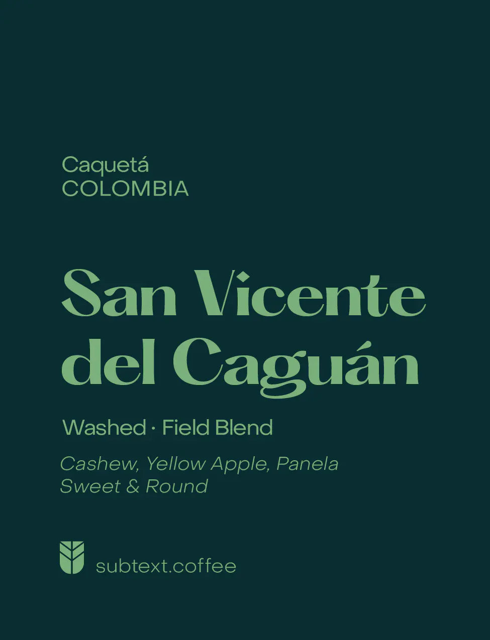 Subtext Coffee Beans