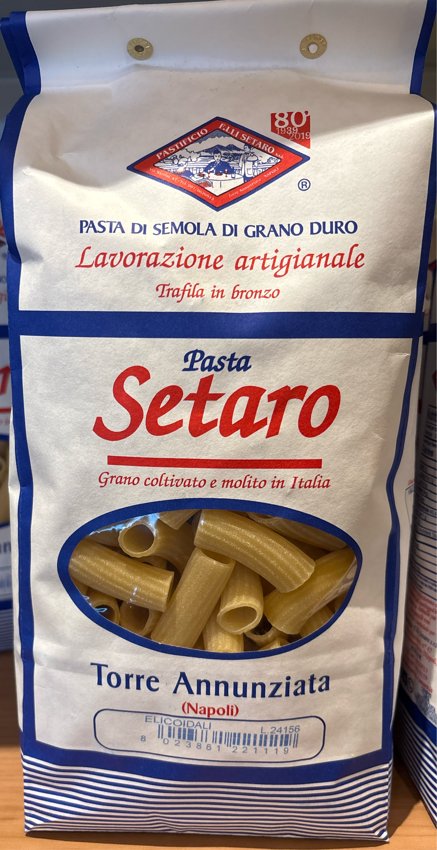 Setaro Elicoidali Pasta