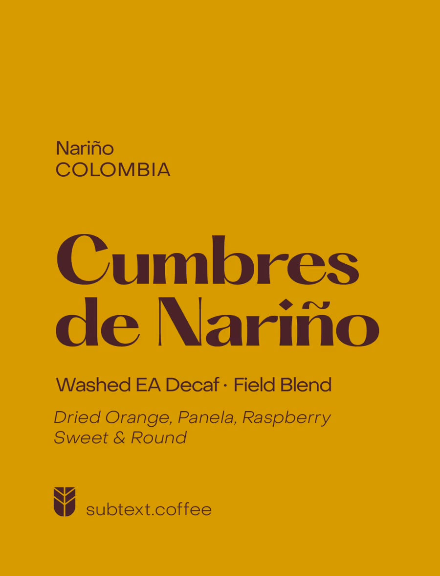 Cumbres de Nariño Decaf