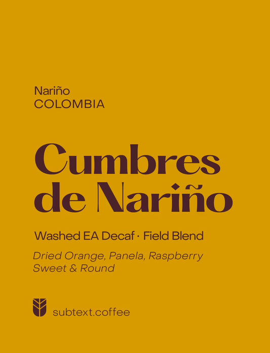 Cumbres de Nariño Decaf
