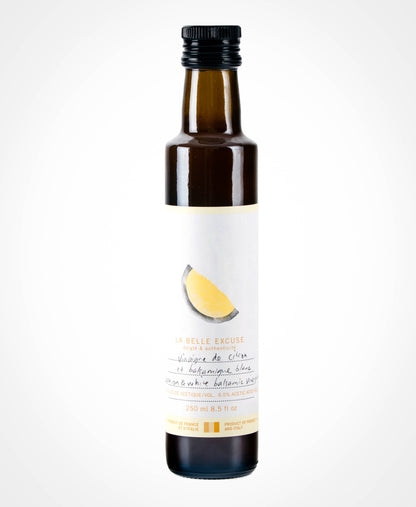 Lemon and White Balsamic Vinegar