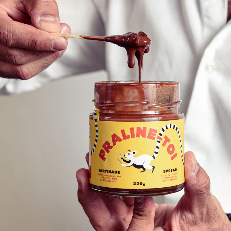 Praline-toi Crunchy Hazelnut Tartinade Spread