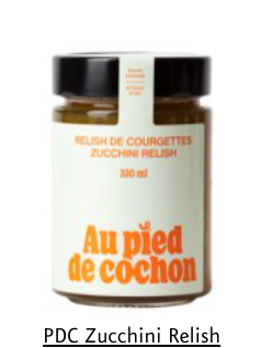 Au Pied du Cochon Relish