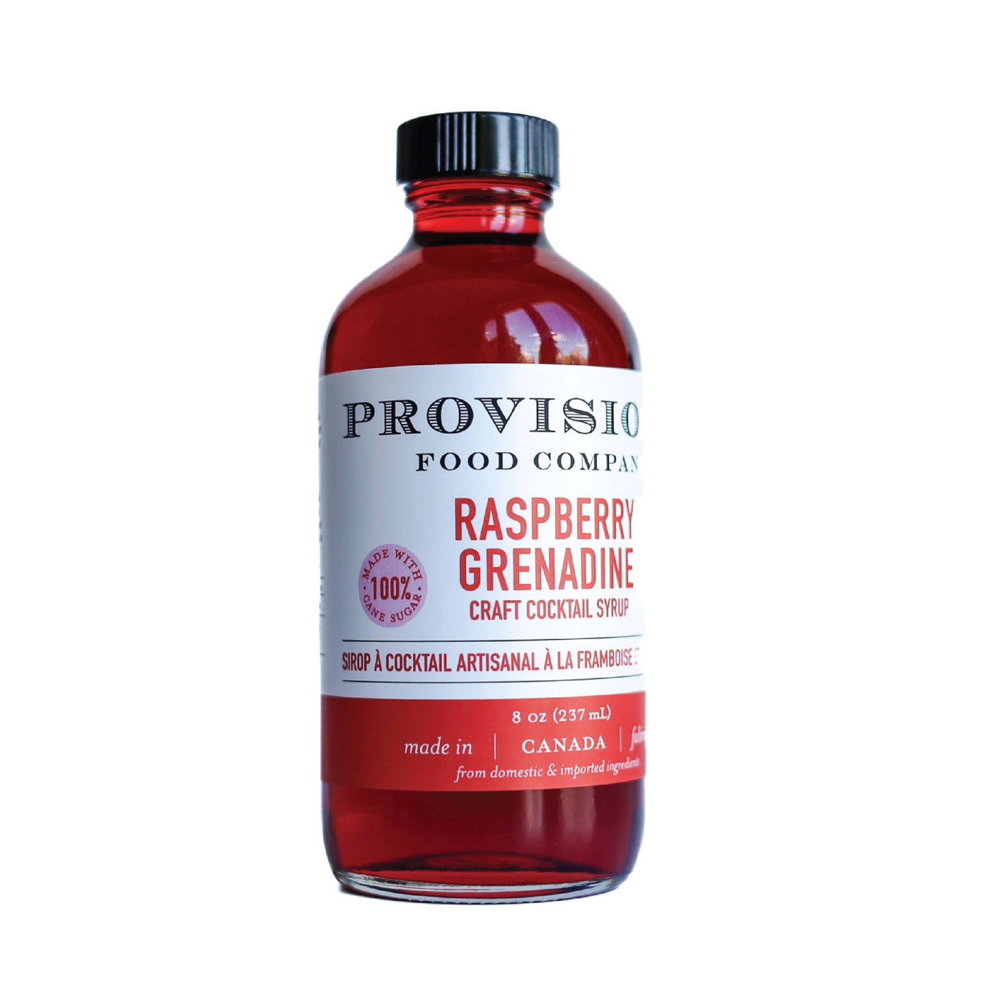 Raspberry Grenadine Craft Cocktail Syrup