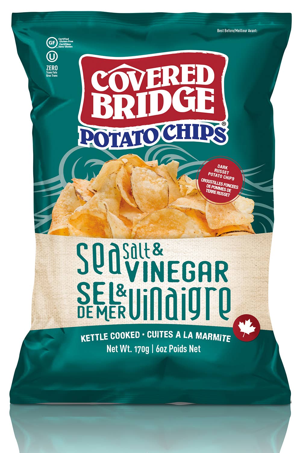 170g Sea Salt & Vinegar Chips